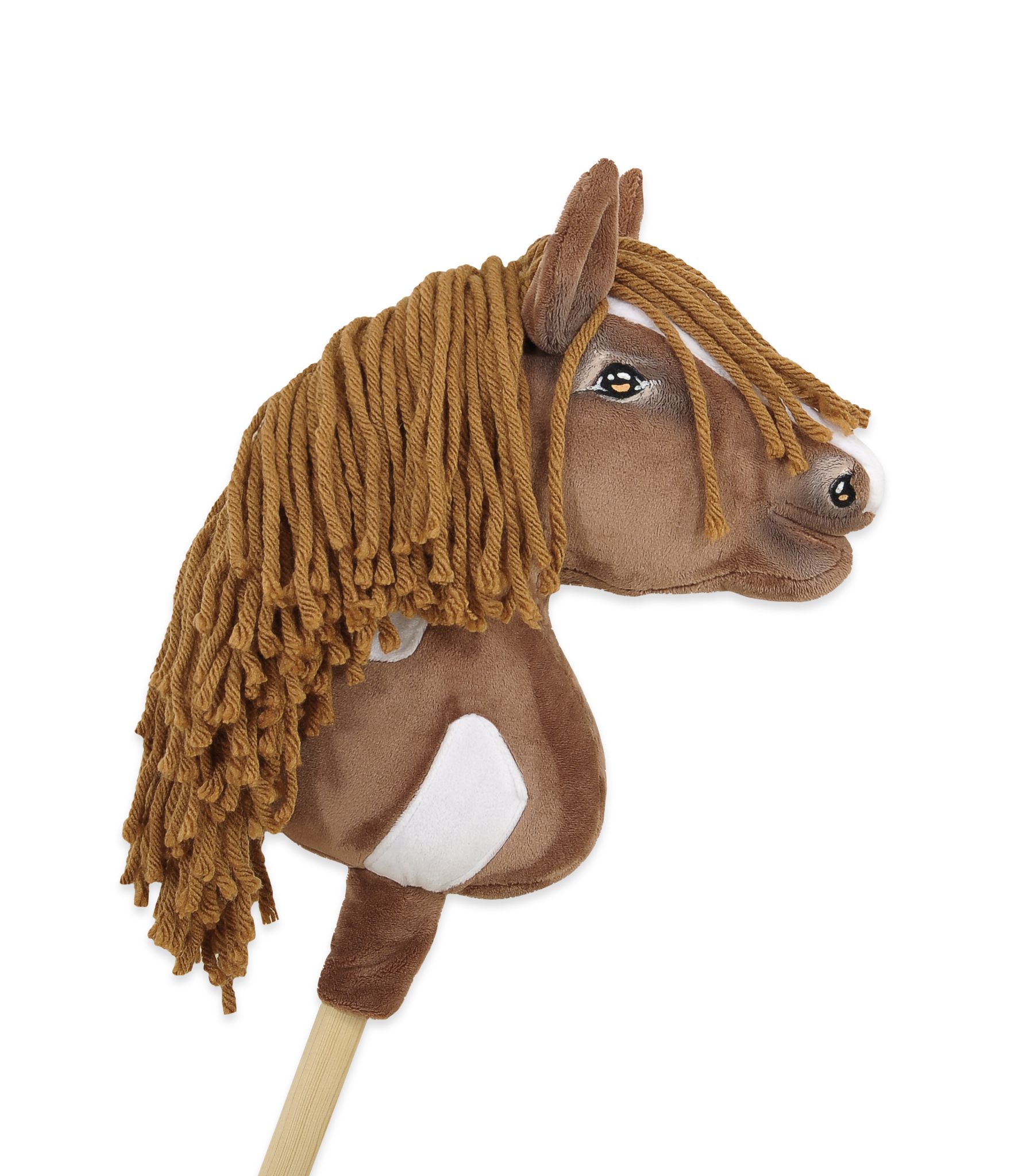 Stokpaard A4 formaat, Western II Bruin