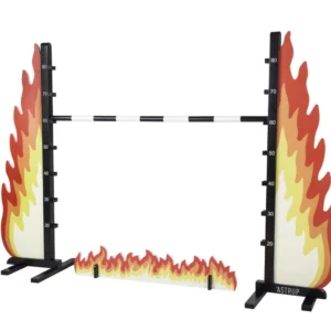 Hindernis Vuur voor stokpaarden