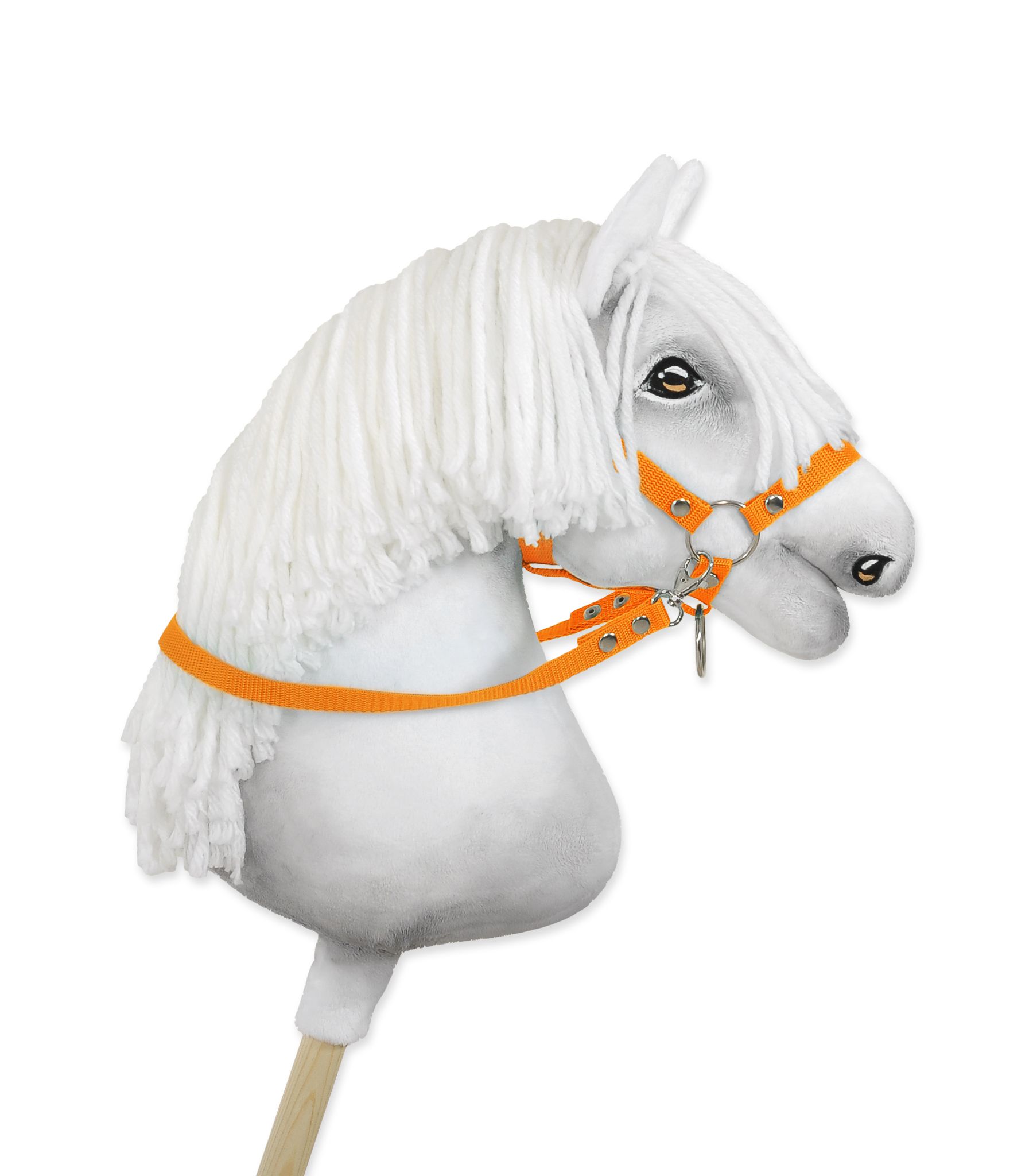 Teugels Stokpaard, neon oranje